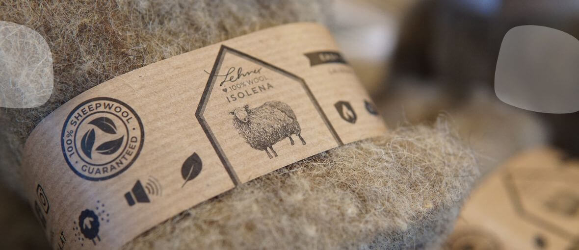 Sheep's wool insulation